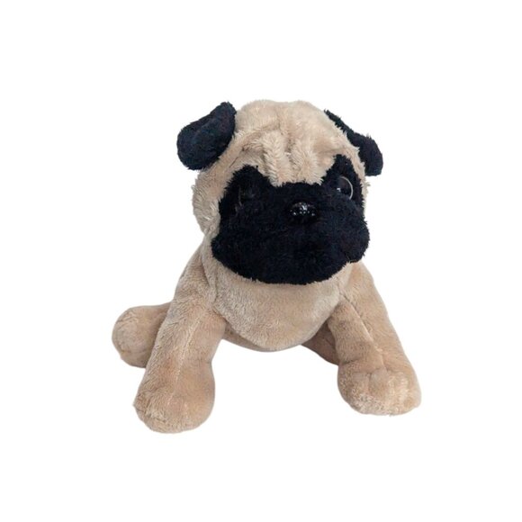 Webkinz Ganz Beige Pug Puppy Dog Plush Stuffed Animal Plush Soft Toy Small - Picture 3 of 8